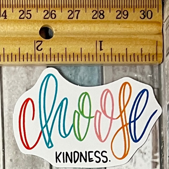 Other - 🌀10/$10🌀 Inspirational Be Kind Reusable Waterproof Vinyl Sticker Decal